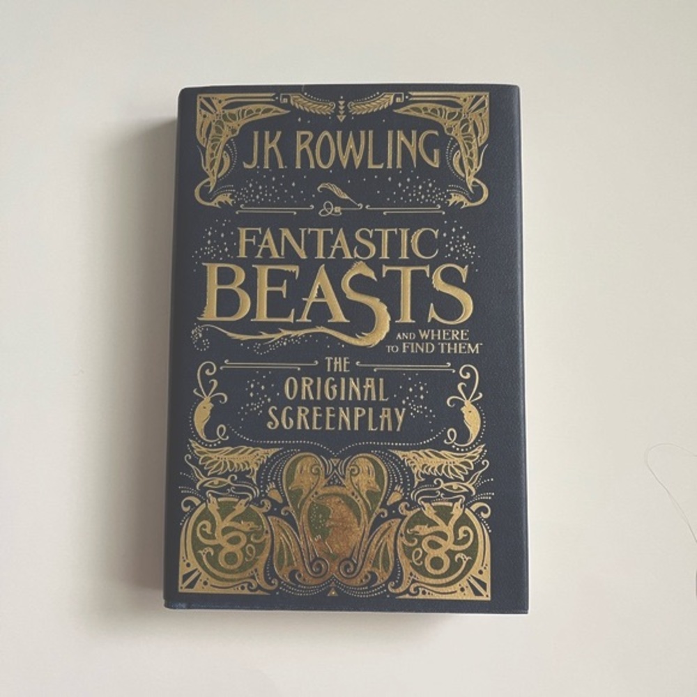 Fantastic Beasts and Where To Find Them by JK Rowling, A screenplay